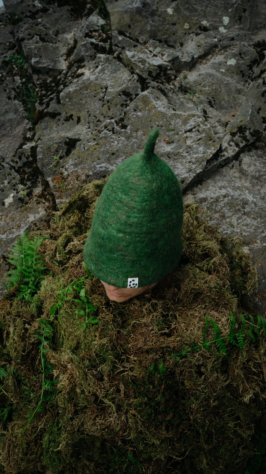 Guss sauna hat texture